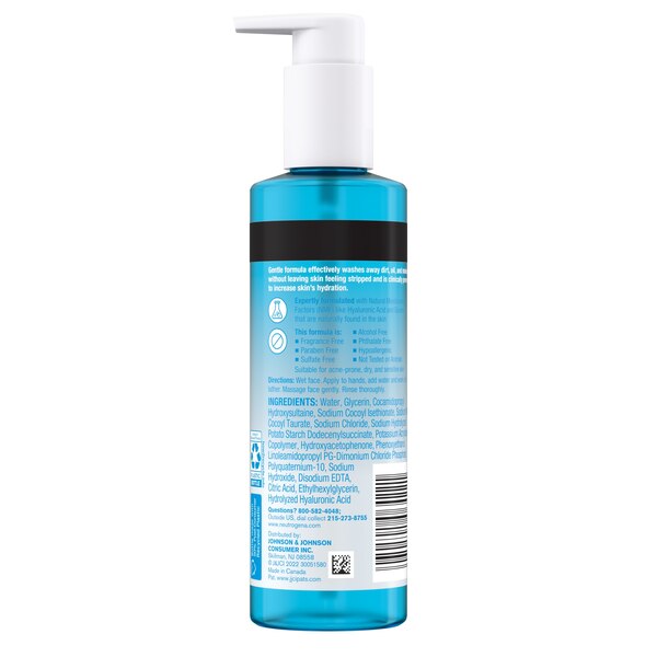 Neutrogena Hydro Boost Fragrance-Free Gel Facial Cleanser