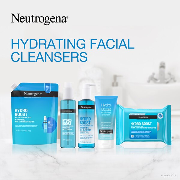 Neutrogena Hydro Boost Fragrance Free Foaming Face Wash, 5 fl. oz