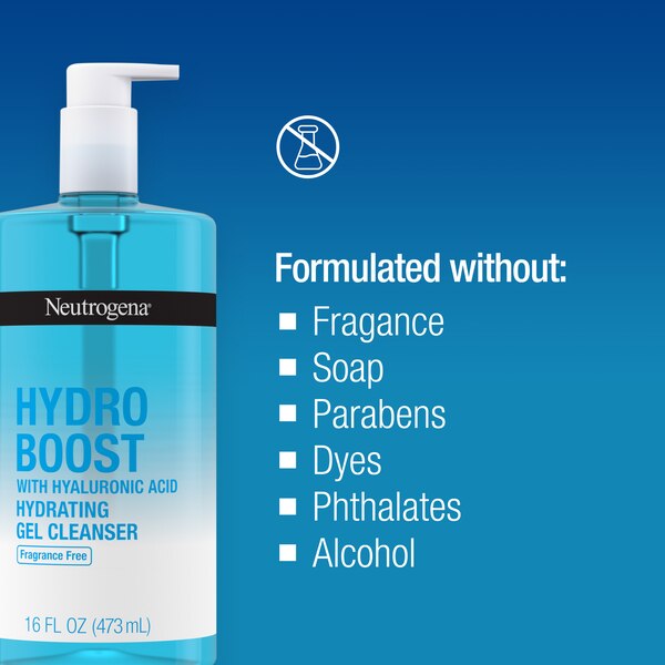 Neutrogena Hydro Boost Fragrance-Free Gel Facial Cleanser