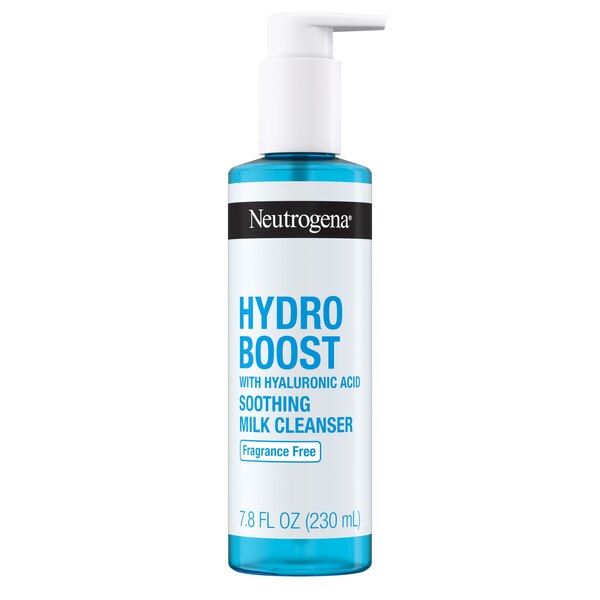 Neutrogena Hydro Boost Soothing Milk Facial Cleanser, 7.8 OZ