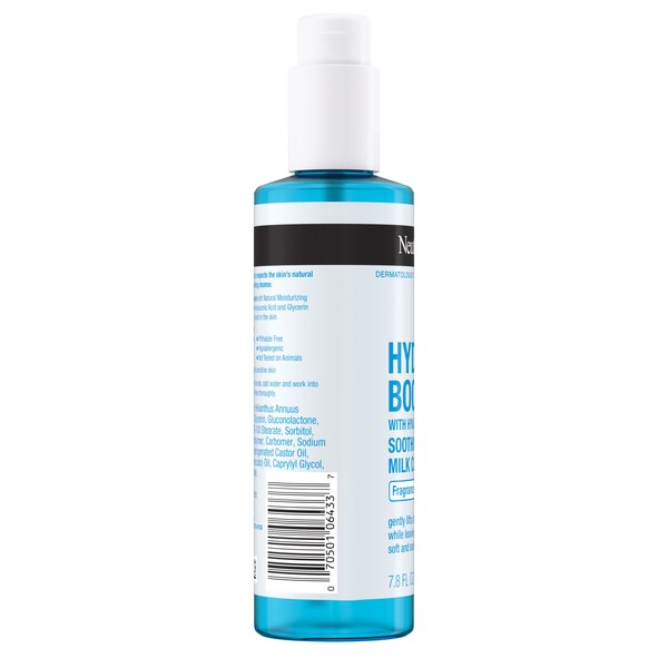 Neutrogena Hydro Boost Soothing Milk Facial Cleanser, 7.8 OZ