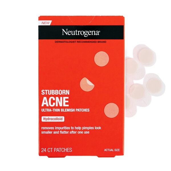 Neutrogena Stubborn Acne Hydrocolloid Blemish Patches,