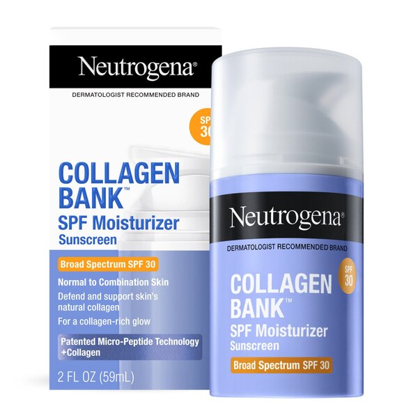 Neutrogena Collagen Bank Moisturizer with SPF, 2 OZ