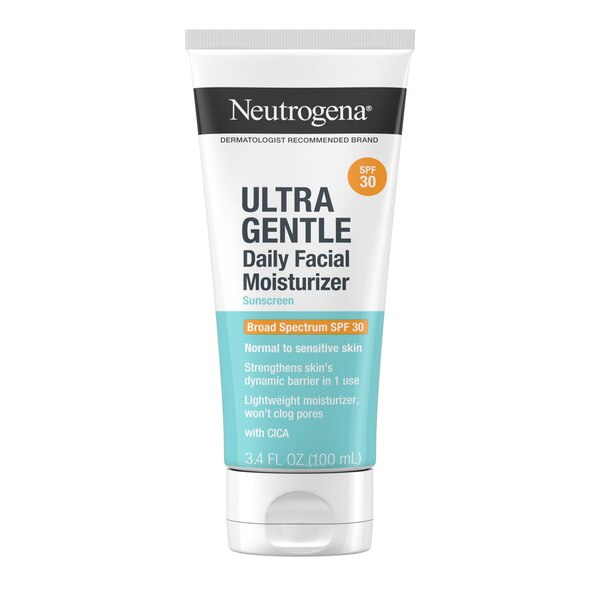 Neutrogena Ultra Gentle Daily Facial Moisturizer, SPF 30, 3.4 OZ