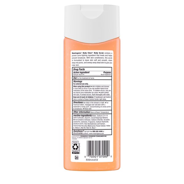 Neutrogena Body Clear Body Scrub, 8.5 OZ