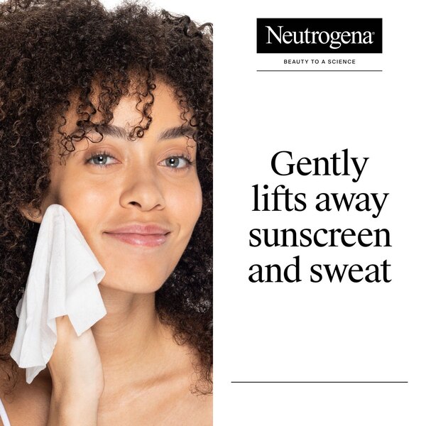 Neutrogena Sun Gentle Cleansing Wipes, 25 CT