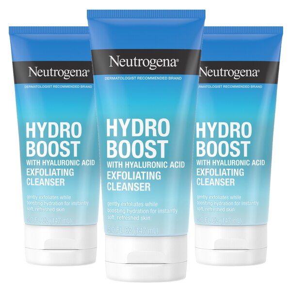Neutrogena Hydro Boost Exfoliating Cleanser, 4.2 OZ