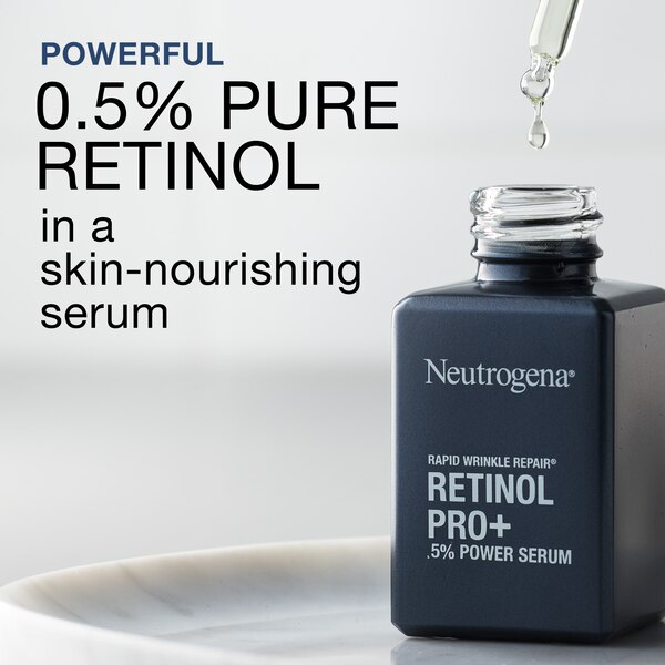 Neutrogena Rapid Wrinkle Repair Retinol Pro+ 0.5% Power Serum, 1 OZ