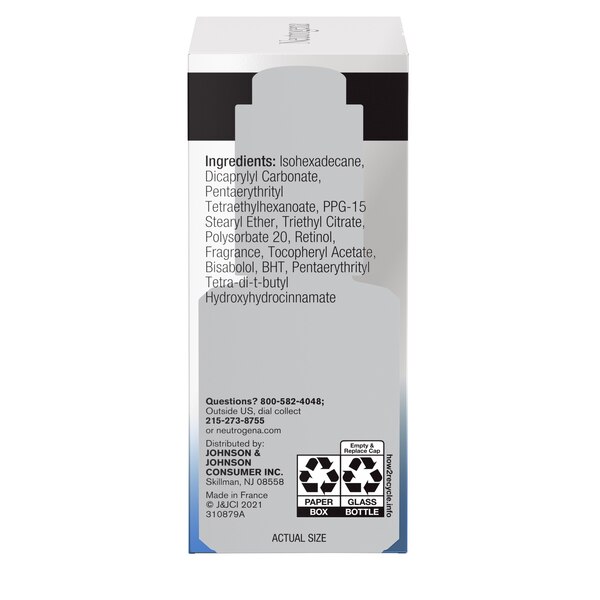 Neutrogena Rapid Wrinkle Repair Retinol Pro+ 0.5% Power Serum, 1 OZ