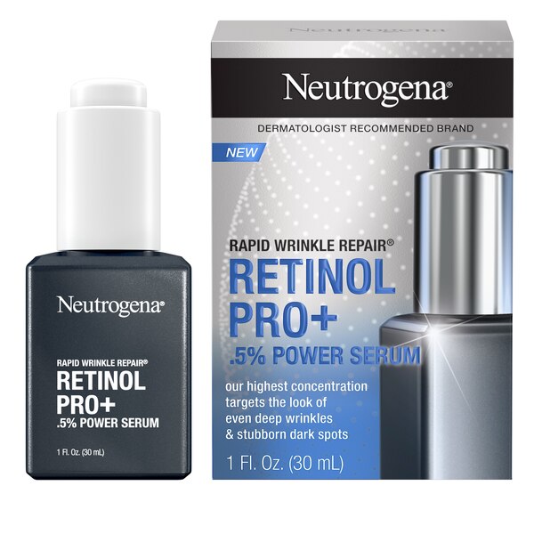 Neutrogena Rapid Wrinkle Repair Retinol Pro+ 0.5% Power Serum, 1 OZ