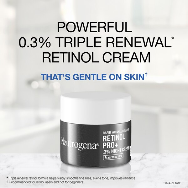 Neutrogena Rapid Wrinkle Repair Retinol Pro+ Night Moisturizer