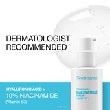 Neutrogena Hydro Boost+ Niacinamide Fragrance-Free Face Serum, 1 OZ, thumbnail image