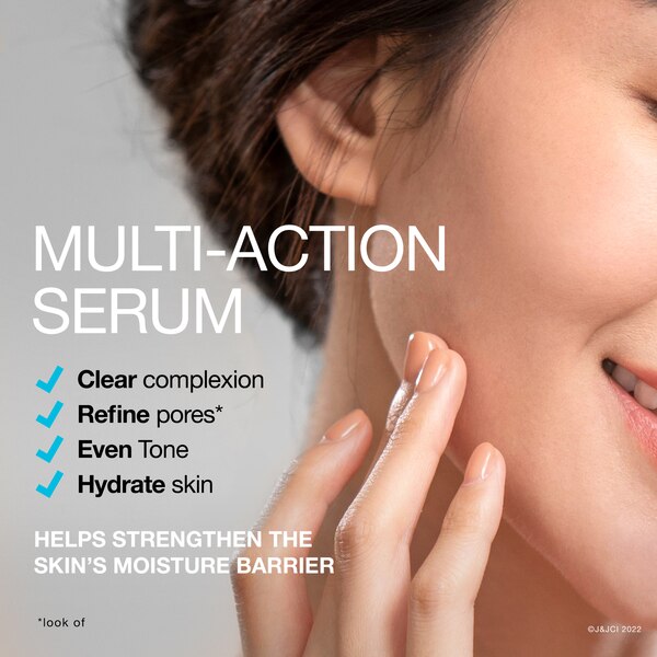 Neutrogena Hydro Boost+ Niacinamide Fragrance-Free Face Serum, 1 OZ