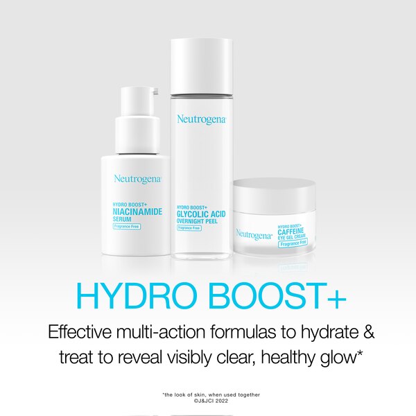 Neutrogena Hydro Boost+ Glycolic Acid Overnight Face Peel, 3.2 OZ