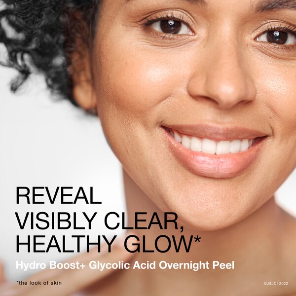 Neutrogena Hydro Boost+ Glycolic Acid Overnight Face Peel, 3.2 OZ