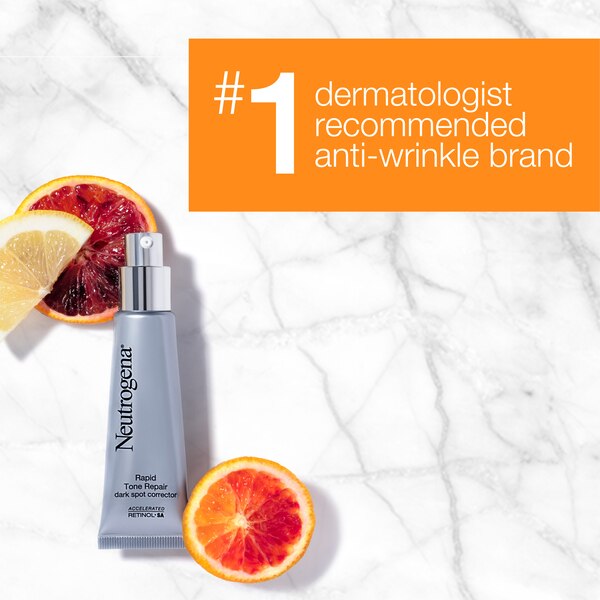Neutrogena Rapid Tone Repair Dark Spot Corrector Retinol Serum, 1 OZ