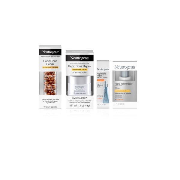 Neutrogena Rapid Tone Repair Dark Spot Corrector Retinol Serum, 1 OZ