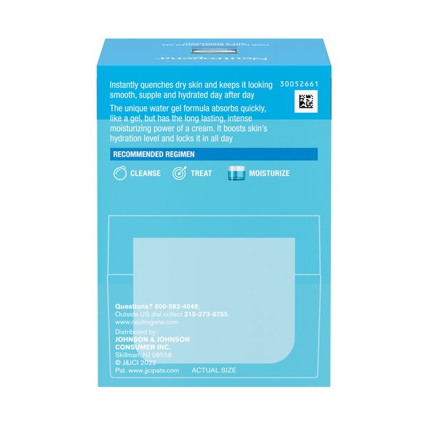 Neutrogena Hydro Boost Hyaluronic Acid Water Gel Moisturizer, 1.7 OZ