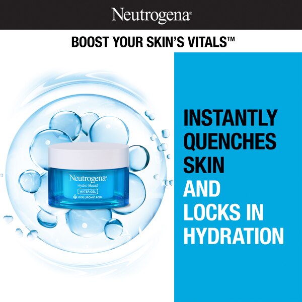 Neutrogena Hydro Boost Hyaluronic Acid Water Gel Moisturizer, 1.7 OZ