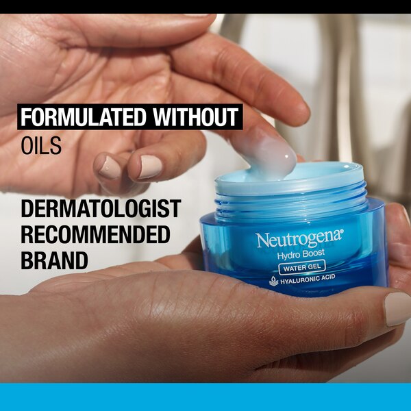 Neutrogena Hydro Boost Hyaluronic Acid Water Gel Moisturizer, 1.7 OZ