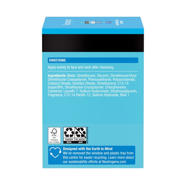 Neutrogena Hydro Boost Hyaluronic Acid Water Gel Moisturizer, 1.7 OZ