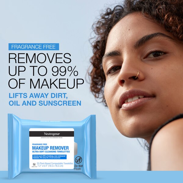 Neutrogena Makeup Remover Cleansing Towelettes, 25CT