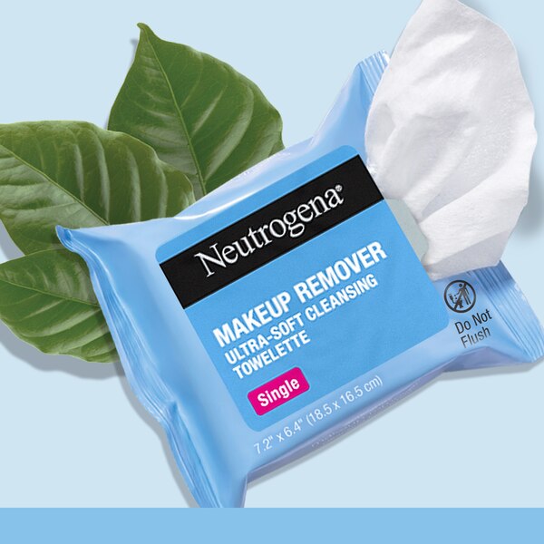 Neutrogena Makeup Remover Cleansing Towelette Singles, 20CT