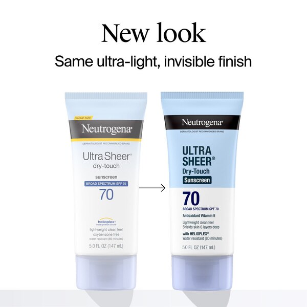 Neutrogena Ultra Sheer Dry-Touch SPF 70 Sunscreen Lotion
