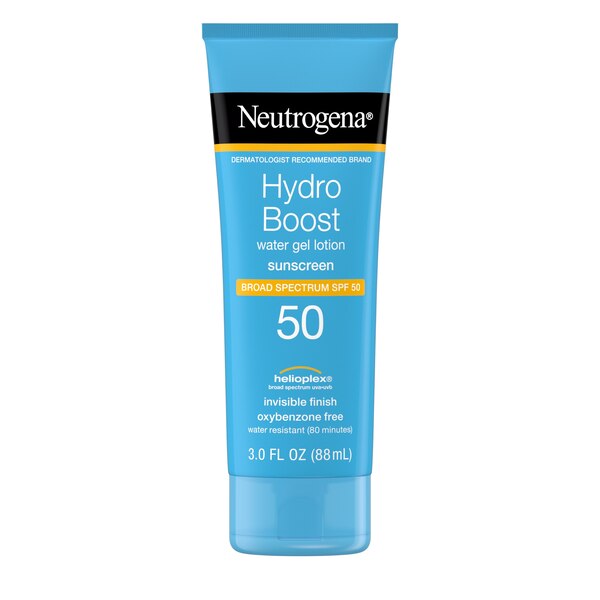 Neutrogena Hydro Boost Moisturizing Sunscreen Lotion, SPF 50, 3 OZ