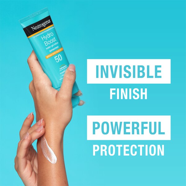 Neutrogena Hydro Boost Moisturizing Sunscreen Lotion, SPF 50, 3 OZ