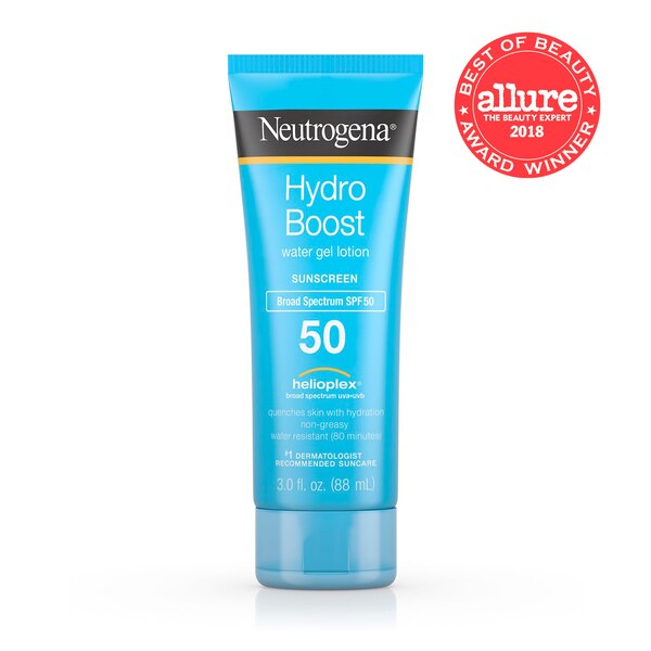 Neutrogena Hydro Boost Moisturizing Sunscreen Lotion, SPF 50, 3 OZ