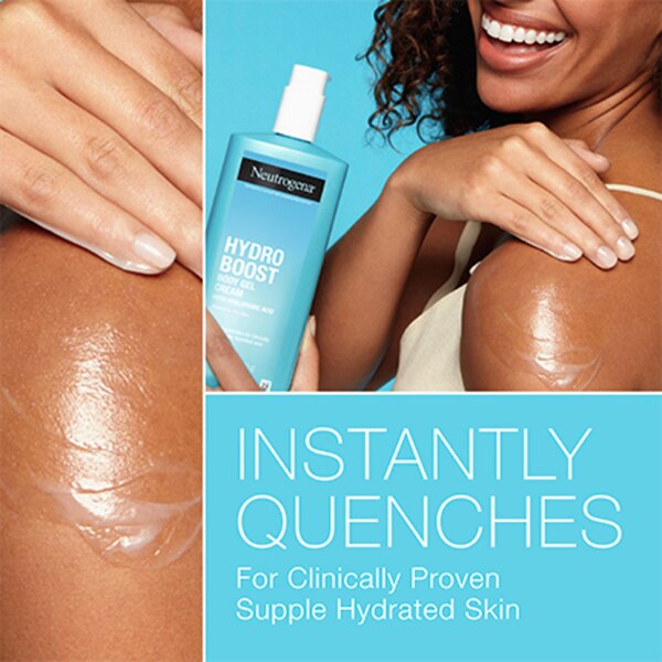 Neutrogena Hydro Boost Hydrating Body Gel Cream with Hyaluronic Acid, 16 OZ