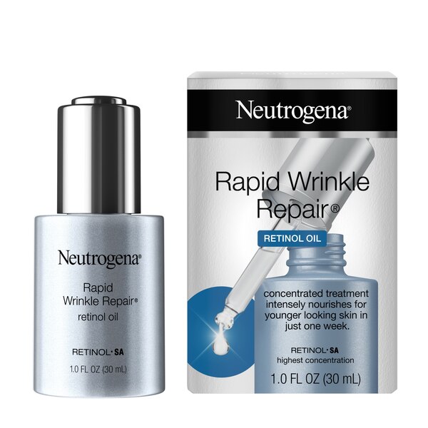 Neutrogena Rapid Wrinkle Repair Anti-Wrinkle Retinol Oil, 1.0 fl. OZ