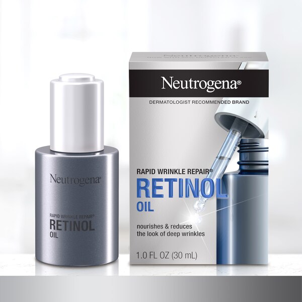 Neutrogena Rapid Wrinkle Repair Anti-Wrinkle Retinol Oil, 1.0 fl. OZ