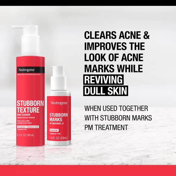 Neutrogena Stubborn Texture Acne Cleanser with Salicylic Acid