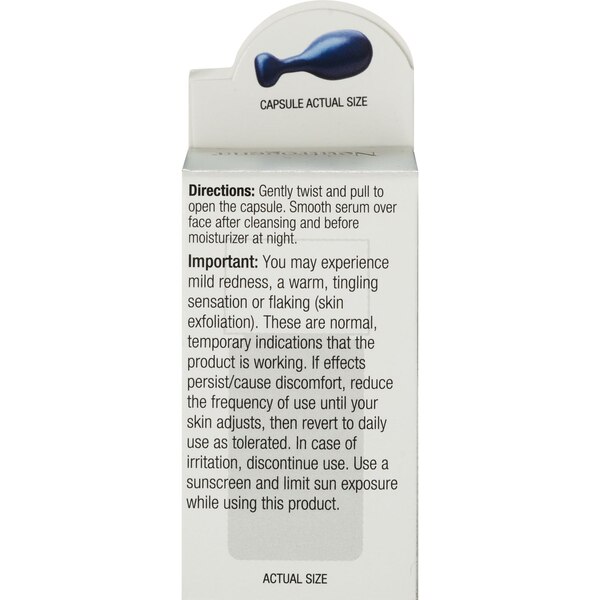 Neutrogena Rapid Wrinkle Repair Retinol Face Serum Capsules, Fragrance Free, 7 CT