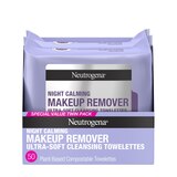 Neutrogena Makeup Remover Calming Cleansing Towelettes, 25CT, 2-Pack, thumbnail image