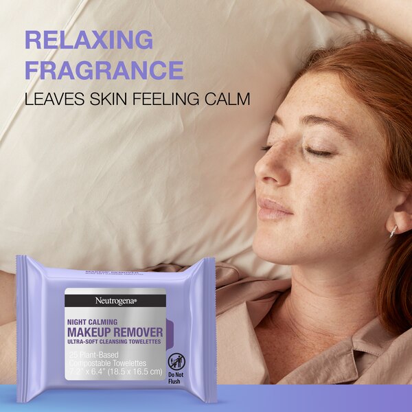 Neutrogena Day & Night Cleansing Face Wipes, 3 Packs of 25CT, 75CT