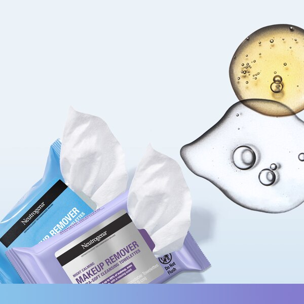 Neutrogena Day & Night Cleansing Face Wipes, 3 Packs of 25CT, 75CT