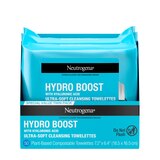 Neutrogena HydroBoost Face Cleansing & Makeup Remover Wipes, Twin Pack, 25CT, thumbnail image