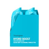 Neutrogena HydroBoost Face Cleansing & Makeup Remover Wipes, Twin Pack, 25CT, thumbnail image