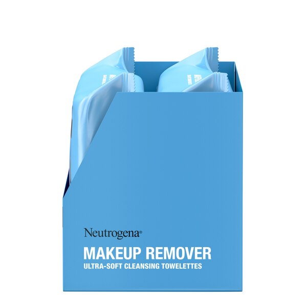 Neutrogena Makeup Remover Cleansing Towelettes, Alcohol-Free,  25CT, 2 Pack