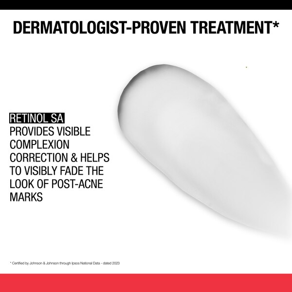 Neutrogena Stubborn Marks PM Treatment - Tratamiento nocturno para manchas difíciles con Retinol SA, 1 oz