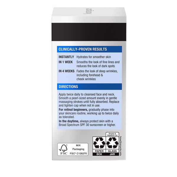 Neutrogena Rapid Wrinkle Repair - Crema facial con retinol, tamaño de prueba, 0.5 oz