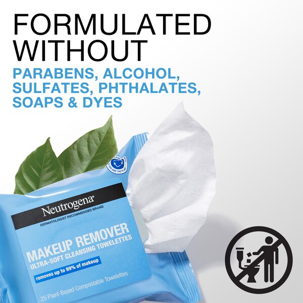 Neutrogena Makeup Remover Cleansing Towelettes, 7/Pack