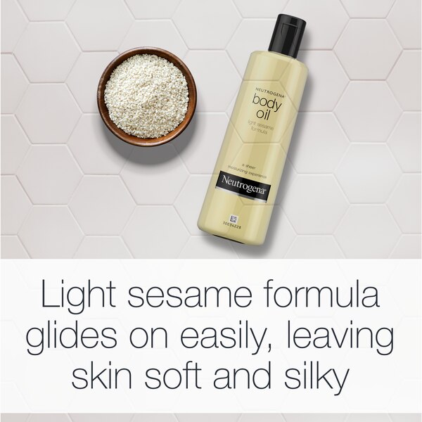 Neutrogena Body Oil, Light Sesame Formula
