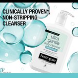 Neutrogena Ultra Gentle Daily Foaming Facial Cleanser, 12 OZ, thumbnail image