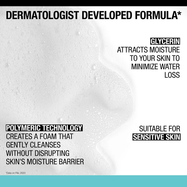 Neutrogena Ultra Gentle Daily Foaming Facial Cleanser, 12 OZ