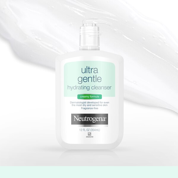 Neutrogena Ultra Gentle Hydrating Creamy Facial Cleanser, 12 OZ