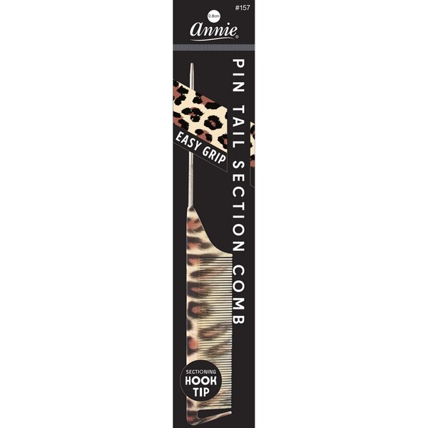 Annie Pin Tail Section Comb, Assorted Colors, 1 CT